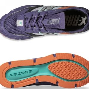NEW BALANCE PURPLE , TEAL & ORANGE SIZE 6 KIDS